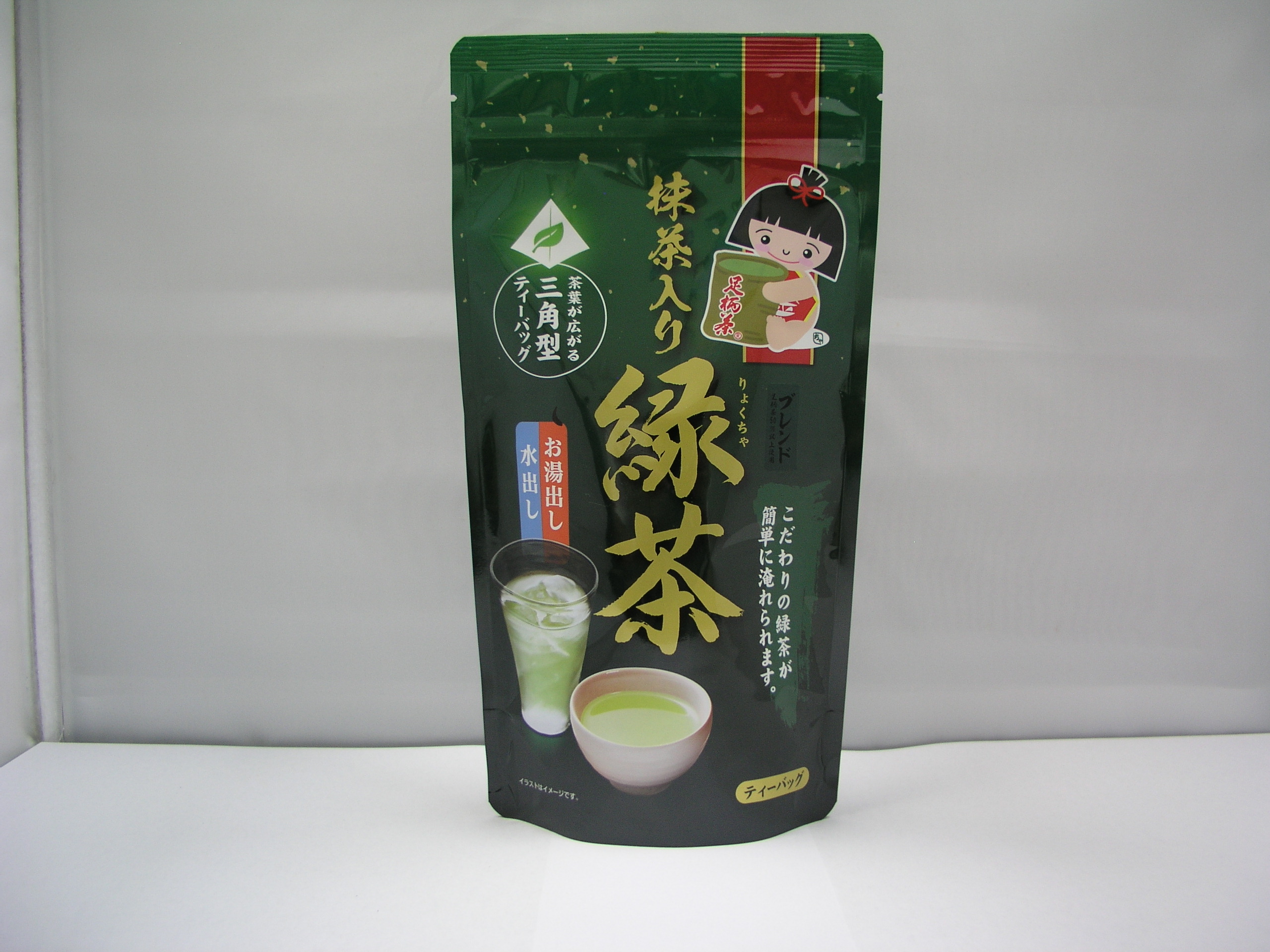 足柄茶ﾌﾞﾚﾝﾄﾞ　抹茶入緑茶ティーバッグ150g（5ｇ×30P）